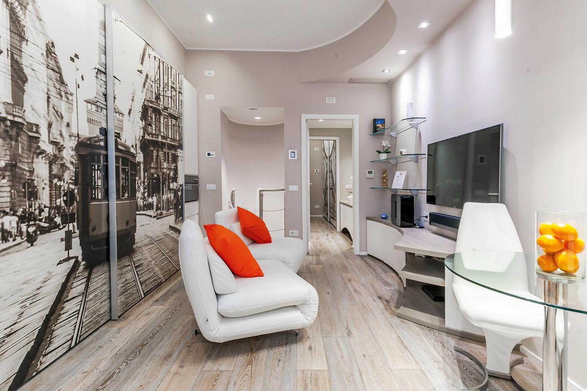 Orange M3 Duomo 12 Min Appartement Milan