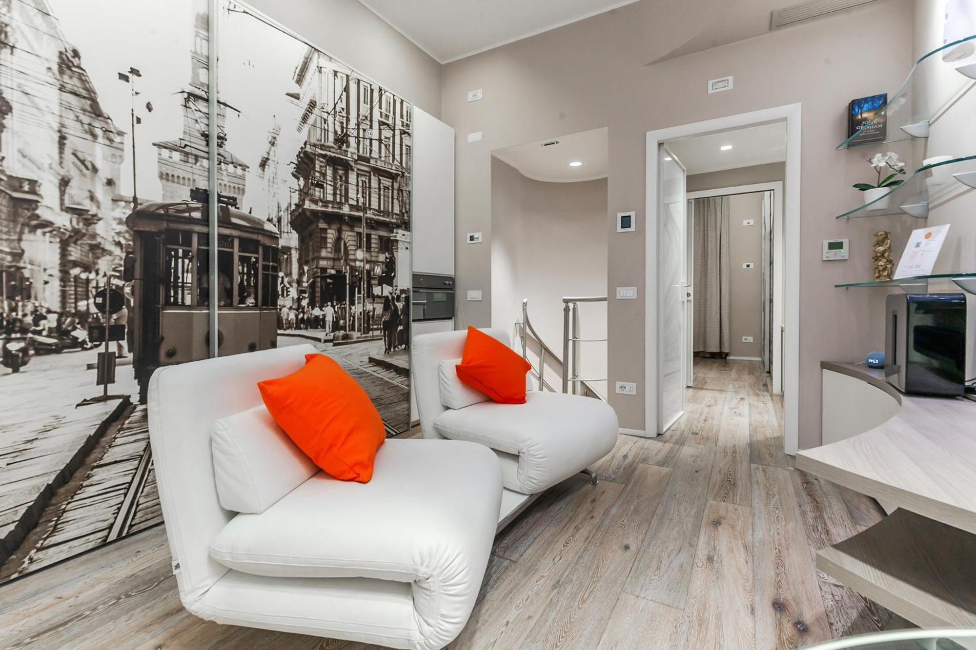 Orange M3 Duomo 12 Min Appartement Milan